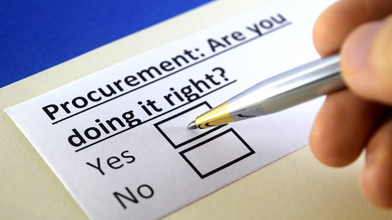 Procurement: Are you doing it right? yes or no