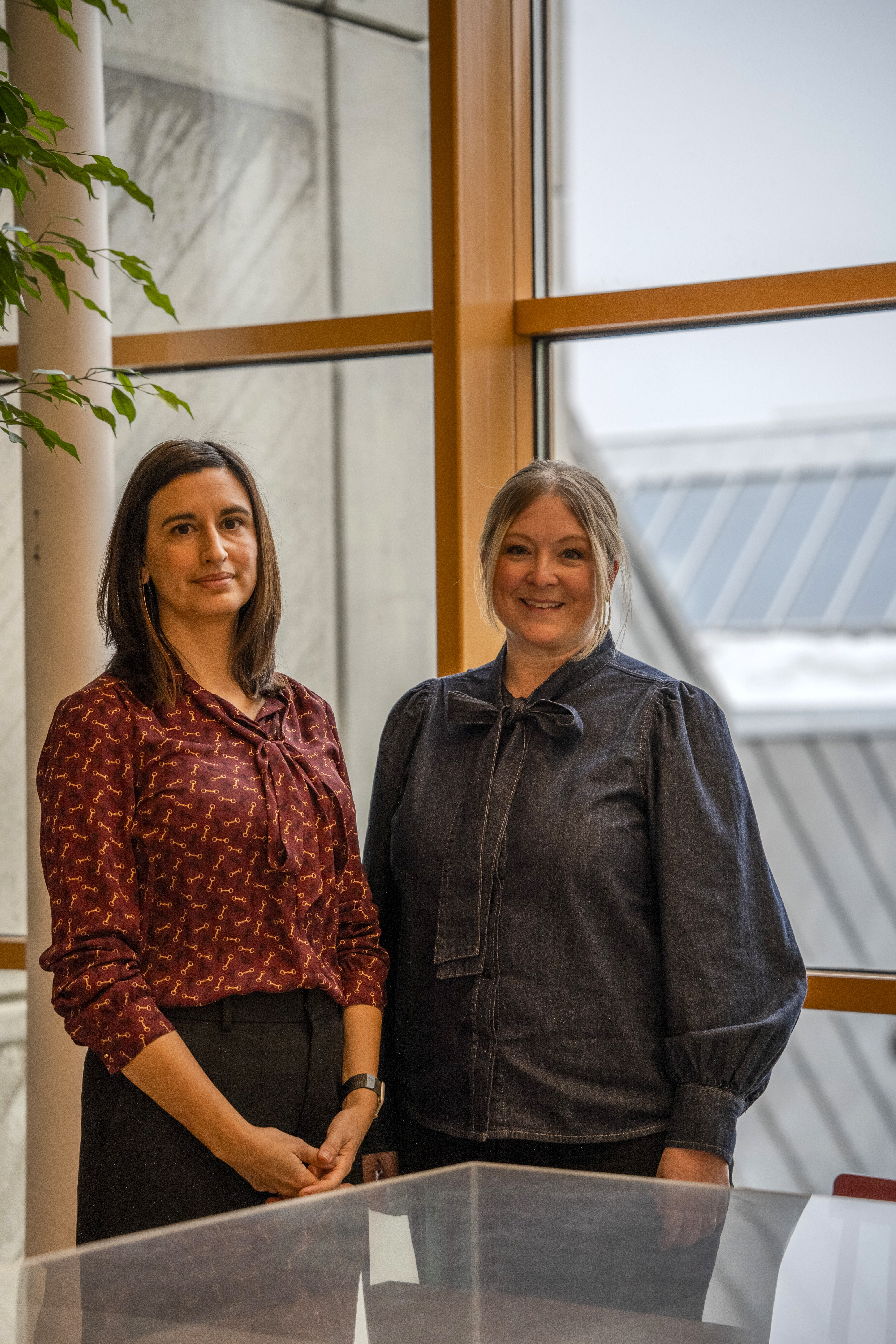 Karolina Rydell Winbo och Monica Svantesson