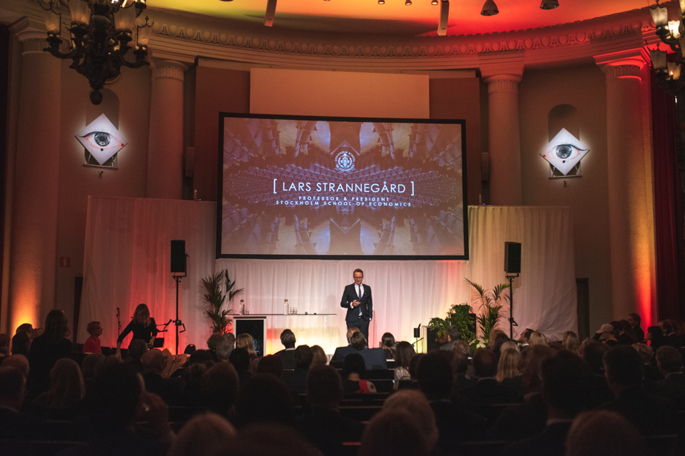Lars Strannegård in the Aula