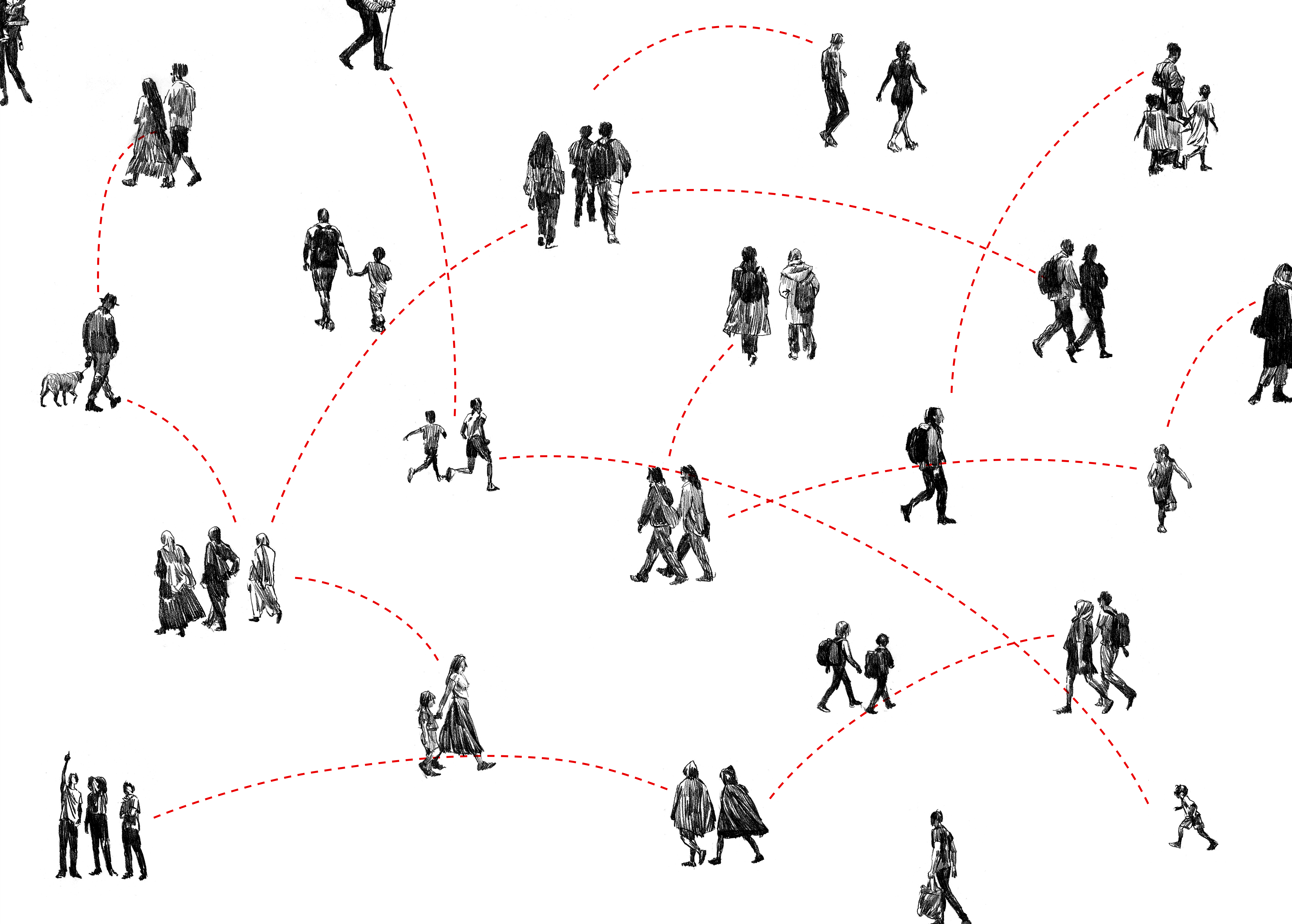 Center for Migration and Integration - illustration by Alexandra Papademetriou