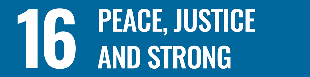 Peace, justice and strong institutions