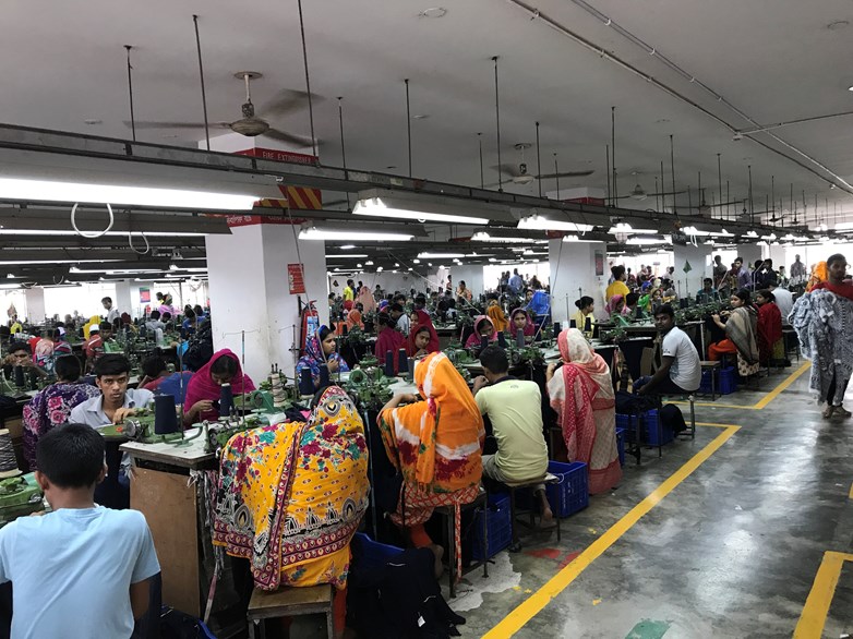 Apparel workers in Bangladesh