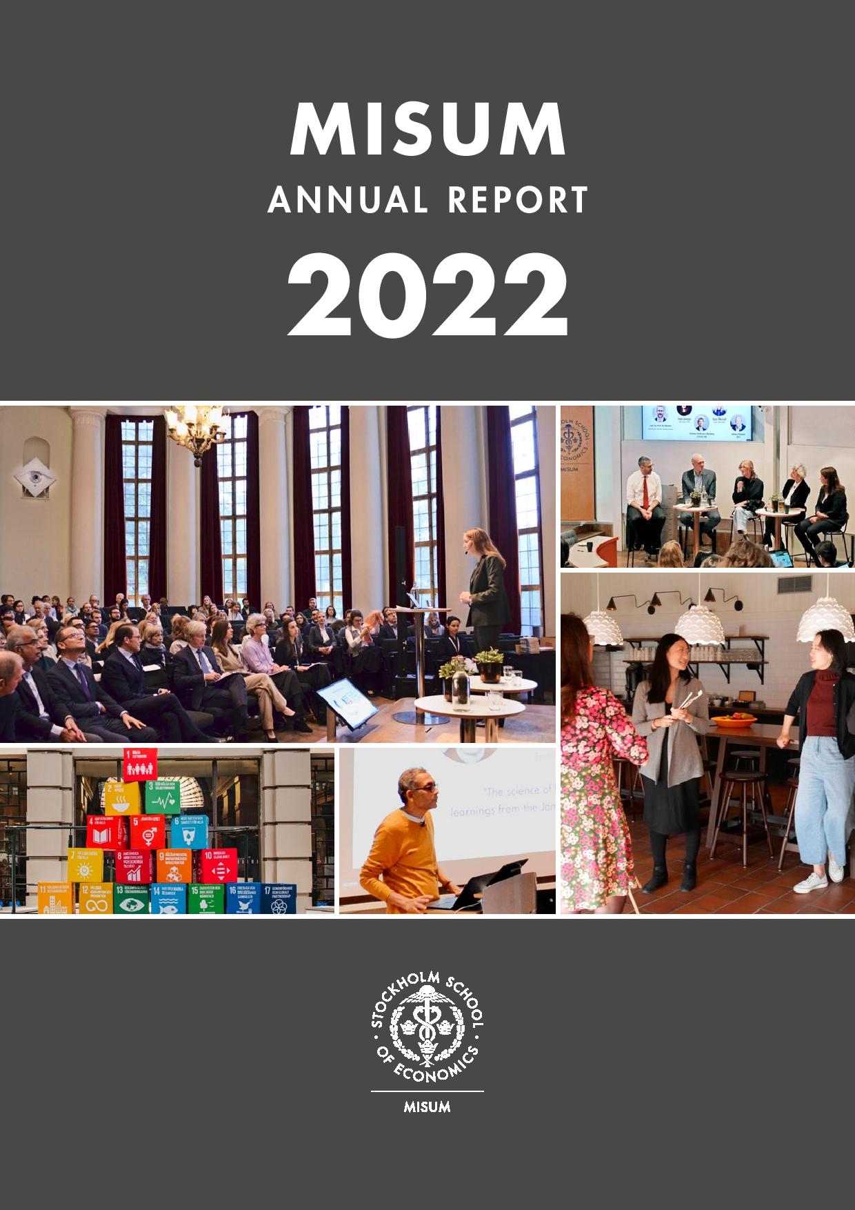 Misum Annual Report cover