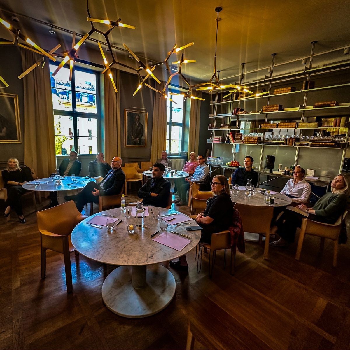 Participants during the event