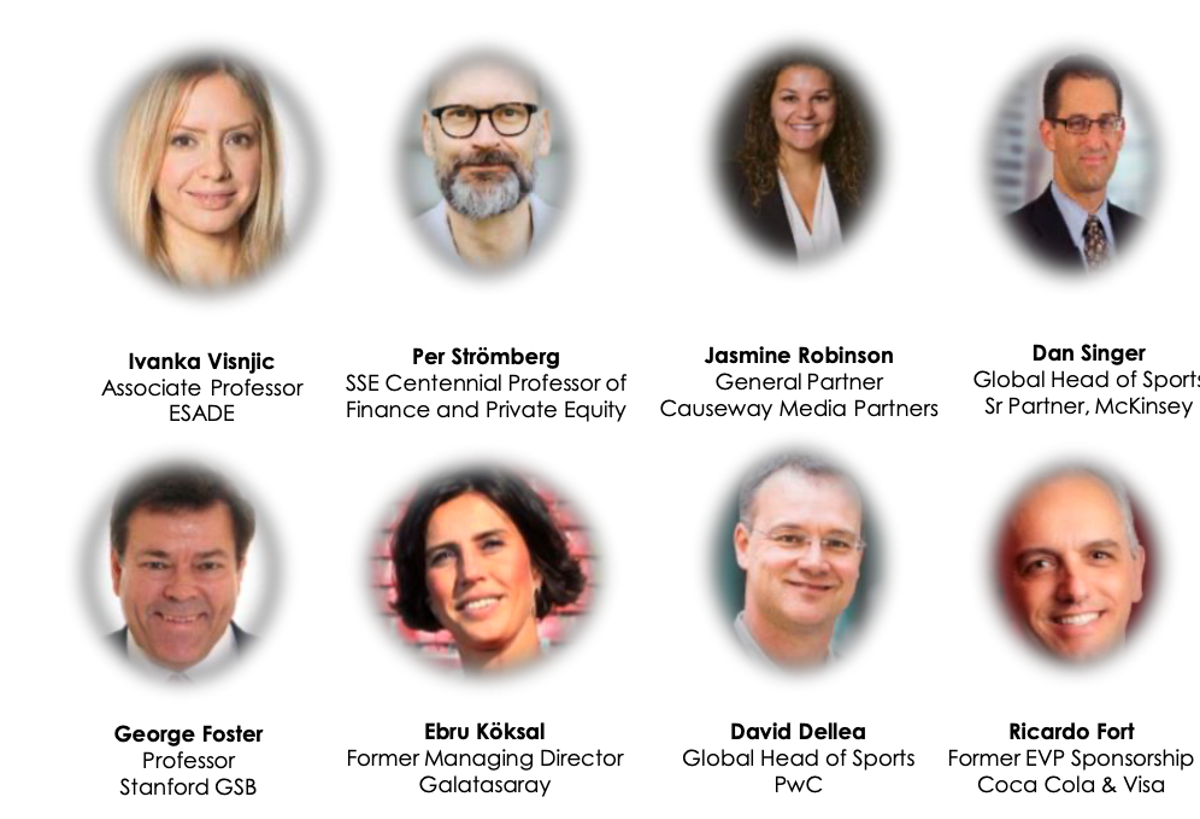 Sample of guest lecturers in the course Investments and Value Creation in Global Sports