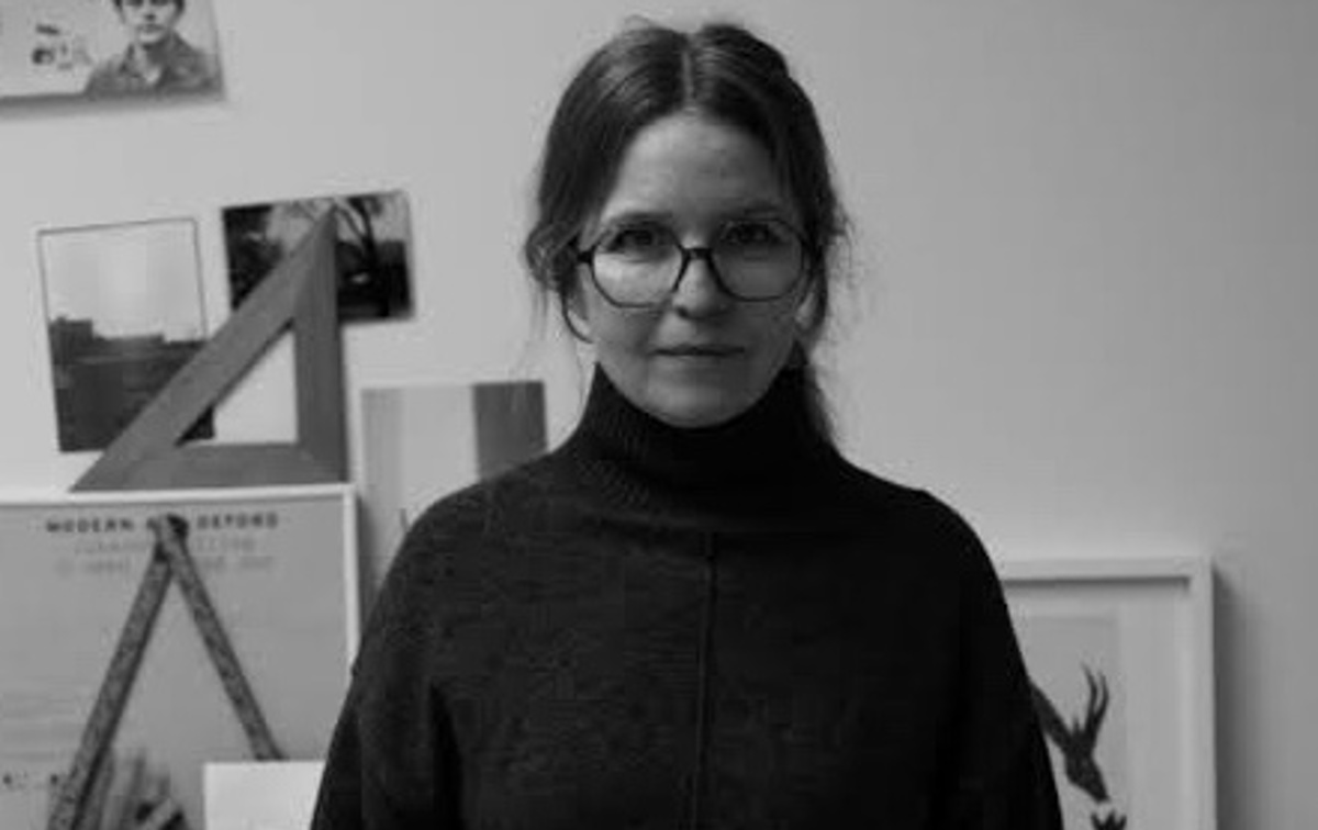 Portrait of artist Johanna Billing in her studio