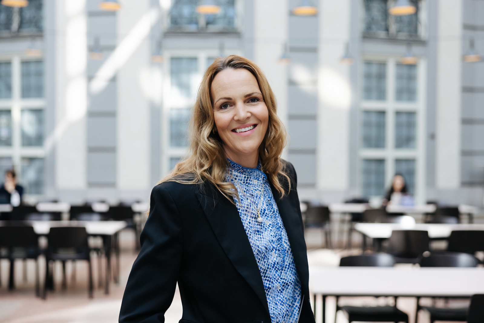 Portrait photograph of Martina Björkman Nyqvist, Center Director for the House of Sustainable Society.