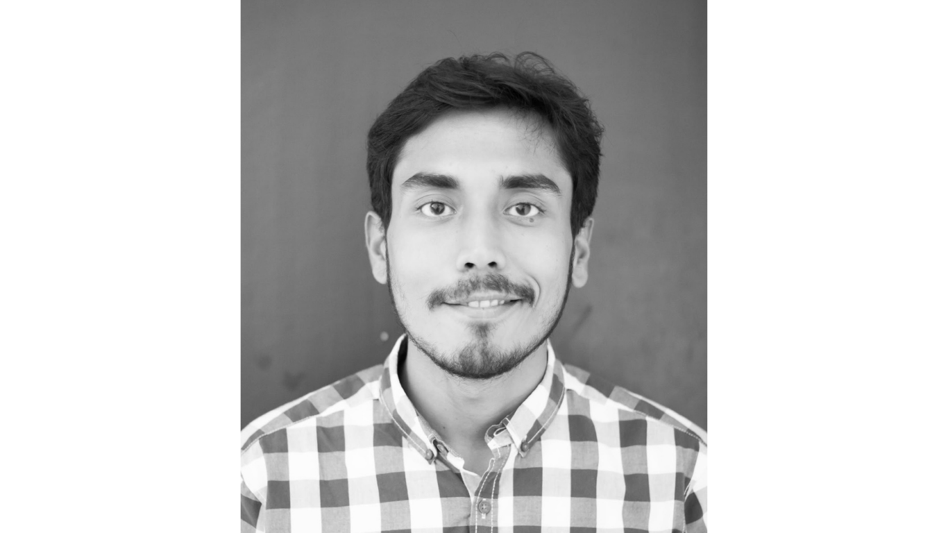 Portrait photograph of Akib Khan, affiliated researcher at the House of Sustainable Society.